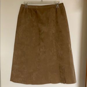 Vintage Suede Skirt